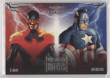 2022 Fleer Ultra Avengers - Greatest Battles #EB-8 - X-Men vs. The Avengers