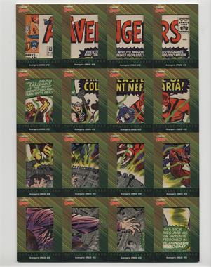 2022 Fleer Ultra Avengers - Totally Covered Comic Cuts - Achievement #TC-AV13 - Avengers #13 /16