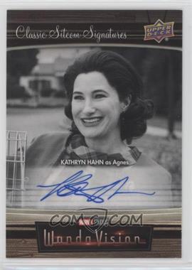 2022 Marvel Studios' WandaVision - Classic Sitcom Signatures - 1950's #CS50-KH - Kathryn Hahn as Agnes