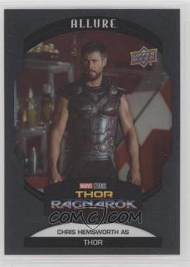 2022 Upper Deck Marvel Allure - [Base] - Black Rainbow #62 - Chris Hemsworth as Thor