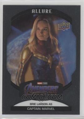 2022 Upper Deck Marvel Allure - [Base] - Black Rainbow #99 - Brie Larson as Captain Marvel