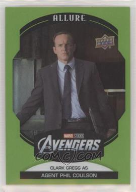 2022 Upper Deck Marvel Allure - [Base] - Green Quartz #16 - Clark Gregg as Agent Phil Coulson /99