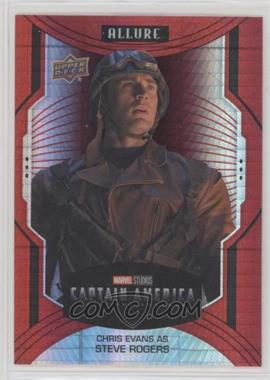 2022 Upper Deck Marvel Allure - [Base] - Red Prism #126 - High Series - Chris Evans as Captain America