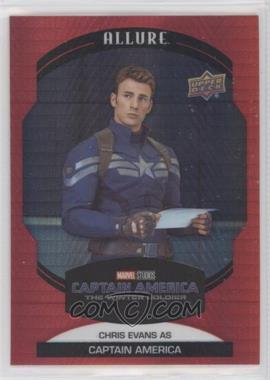 2022 Upper Deck Marvel Allure - [Base] - Red Prism #26 - Chris Evans as Captain America