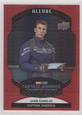 2022 Upper Deck Marvel Allure - [Base] - Red Prism #26 - Chris Evans as Captain America