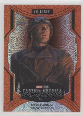 2022 Upper Deck Marvel Allure - [Base] - Sunrise #126 - High Series - Chris Evans as Captain America