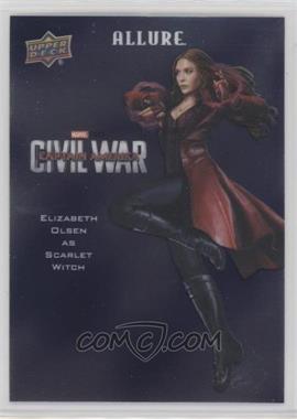 2022 Upper Deck Marvel Allure - Character Posters #CP-27 - Elizabeth Olsen as Wanda Maximoff