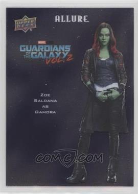 2022 Upper Deck Marvel Allure - Character Posters #CP-31 - Zoe Saldana as Gamora
