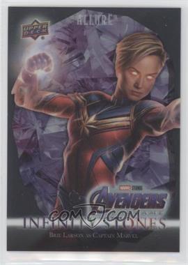 2022 Upper Deck Marvel Allure - Infinity Stones - Power Stone #IS-20 - Brie Larson as Captain Marvel /299