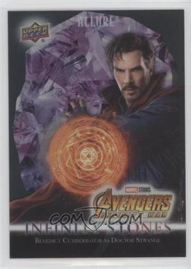 2022 Upper Deck Marvel Allure - Infinity Stones - Power Stone #IS-7 - Benedict Cumberbatch as Doctor Strange /299