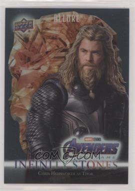 2022 Upper Deck Marvel Allure - Infinity Stones - Soul Stone #IS-15 - Chris Hemsworth as Thor /299