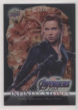 2022 Upper Deck Marvel Allure - Infinity Stones - Soul Stone #IS-3 - Scarlett Johansson as Black Widow /299
