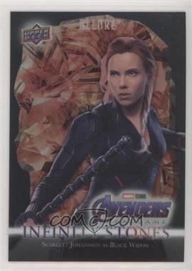 2022 Upper Deck Marvel Allure - Infinity Stones - Soul Stone #IS-3 - Scarlett Johansson as Black Widow /299