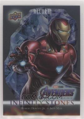 2022 Upper Deck Marvel Allure - Infinity Stones - Space Stone #IS-1 - Robert Downey Jr. as Iron Man /299