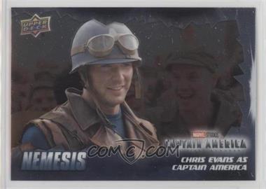 2022 Upper Deck Marvel Allure - Nemesis #N-1 - Chris Evans as Captain America