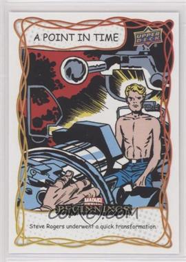 2022 Upper Deck Marvel Beginnings Vol. 2 Series 1 - A Point in Time #PT8 - Captain America