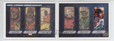 2022 Upper Deck Marvel Beginnings Vol. 2 Series 1 - Lineage Booklets Clipping 6 #CCLB-M - Magneto /5