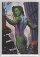 Level 1 - She-Hulk [EX to NM] #/1,999