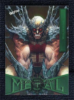 2022 Upper Deck Marvel Metal Universe Spider-Man - [Base] - Neon Green Light FX #100 - Wolverine