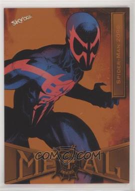 2022 Upper Deck Marvel Metal Universe Spider-Man - [Base] - Orange Light FX #84 - Spider-Man 2099 /25