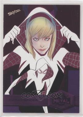 2022 Upper Deck Marvel Metal Universe Spider-Man - [Base] - Pink Light FX #128 - High Series - Ghost-Spider /75