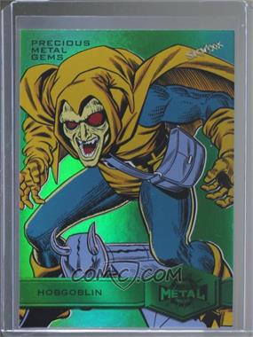 2022 Upper Deck Marvel Metal Universe Spider-Man - [Base] - Precious Metal Gems Green #132 - High Series - Hobgoblin /10