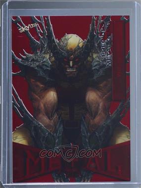2022 Upper Deck Marvel Metal Universe Spider-Man - [Base] - Precious Metal Gems Red #100 - Wolverine /100
