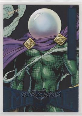 2022 Upper Deck Marvel Metal Universe Spider-Man - [Base] - Turquoise Light FX #60 - Mysterio /50