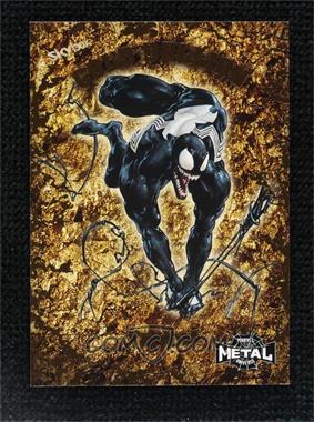 2022 Upper Deck Marvel Metal Universe Spider-Man - Gold Bullion Achievements #GB-3 - Venom