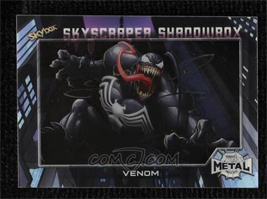 2022 Upper Deck Marvel Metal Universe Spider-Man - Skyscraper Shadow Box #SS24 - Venom