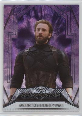 2023 Finding Unicorn Marvel Infinity Saga Origin - [Base] - Purple #RW-57 - Avengers: Infinity War - Captain America /50