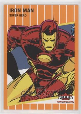 2023 Fleer Throwbacks '89 Marvel Edition - [Base] - Orange #8 - Iron Man /489