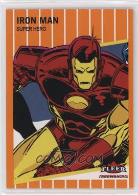 2023 Fleer Throwbacks '89 Marvel Edition - [Base] - Orange #8 - Iron Man /489