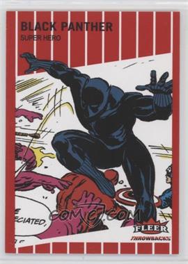2023 Fleer Throwbacks '89 Marvel Edition - [Base] - Red #11 - Black Panther