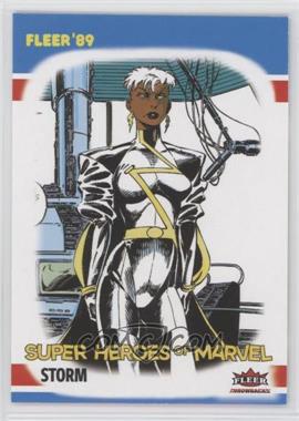 2023 Fleer Throwbacks '89 Marvel Edition - Super Heroes of Marvel #HM-6 - Storm