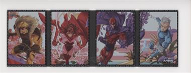 2023 Upper Deck Marvel Anime Vol. 2 - Hanafuda Booklets #HB-11 - Brotherhood of Mutants