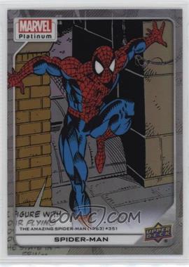 2023 Upper Deck Marvel Platinum - [Base] - Rainbow #153 - High Series - Spider-Man