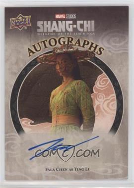 2023 Upper Deck Marvel Shang-Chi and The Legend of the Ten Rings - Autographs #A-12 - Fala Chen as Ying Li