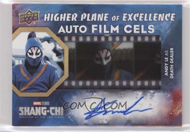 2023 Upper Deck Marvel Shang-Chi and The Legend of the Ten Rings - Higher Plane of Excellence Auto Film Cels #FCA-LE - Andy Le as Death Dealer /100