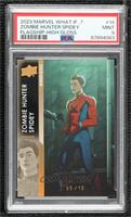 Zombie Hunter Spidey [PSA 9 MINT] #/10