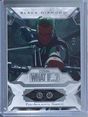 2023 Upper Deck Marvel What If...? - Black Diamond - Stone Relics #BD19 - Post-Apocalyptic Hawkeye /5