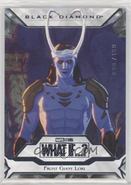 2023 Upper Deck Marvel What If...? - Black Diamond #BD27 - Frost Giant Loki /199