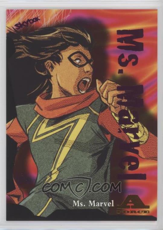 2025 Skybox Marvel Metal Universe Avengers AForce Rave Mighty Rave