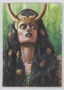 2024 Upper Deck Marvel Unbound Year 3 - Sketch Cards #SKT - Lady Loki