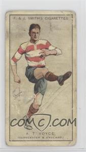 1924 F & J Smith Prominent Rugby Players - Tobacco [Base] #22 - A. T. Voyce