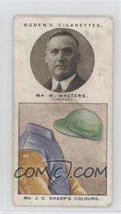 1925 Ogden's Trainers and Owners' Colours - Tobacco [Base] - 1st Series #20 - Mr. W. Walters [Good to VG‑EX]