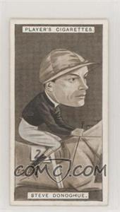 1925 Player's Racing Caricatures - Tobacco [Base] #12 - Steve Donoghue