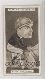 1925 Player's Racing Caricatures - Tobacco [Base] #12 - Steve Donoghue