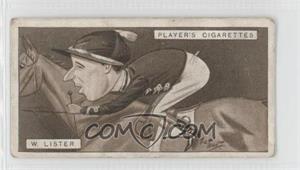 1925 Player's Racing Caricatures - Tobacco [Base] #26 - William Charles Lister [Good to VG‑EX]