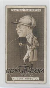 1925 Player's Racing Caricatures - Tobacco [Base] #37 - Robert Trudgill [Poor to Fair]